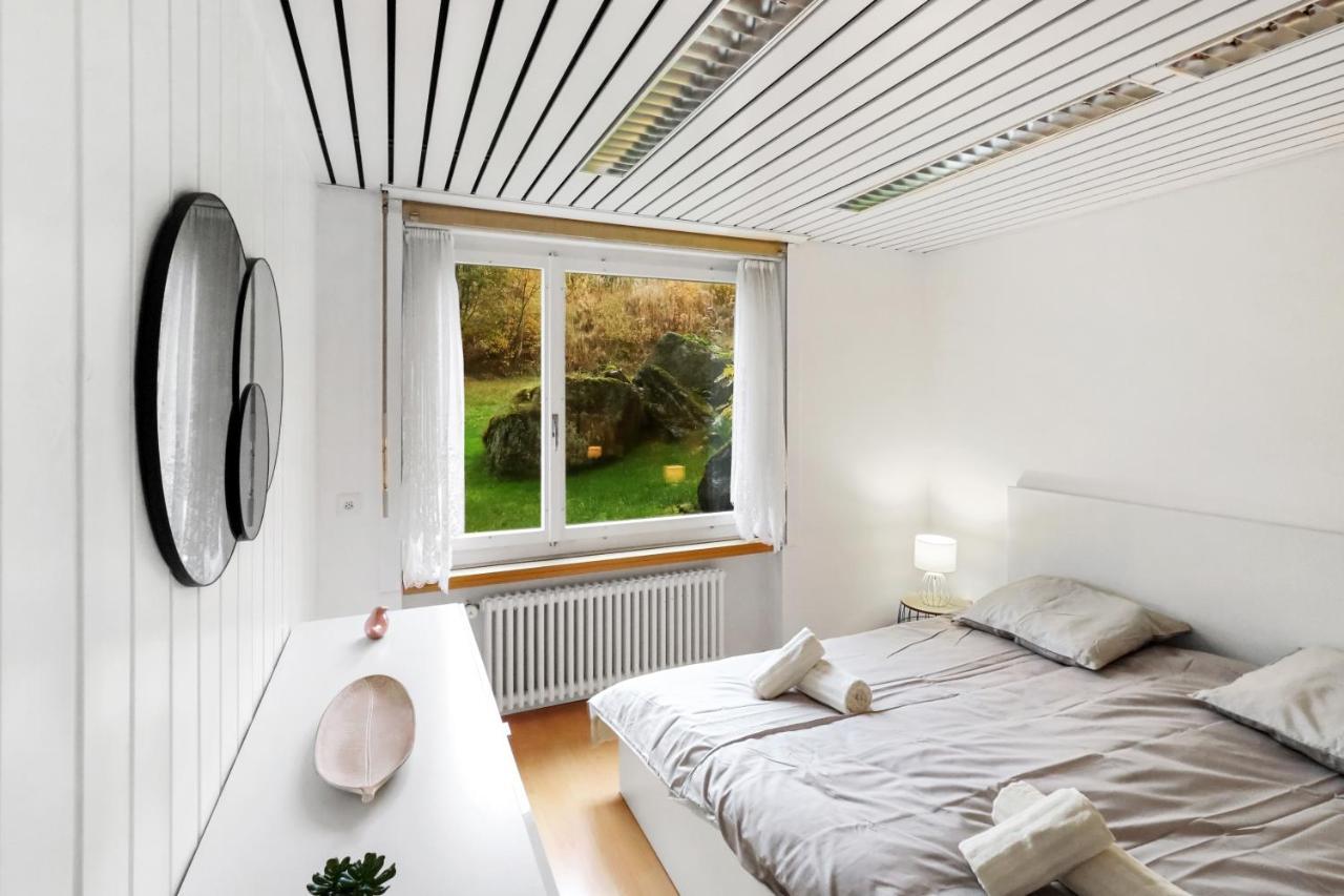 Appartement Confortable Avec Un Sauna Leukerbad Dış mekan fotoğraf