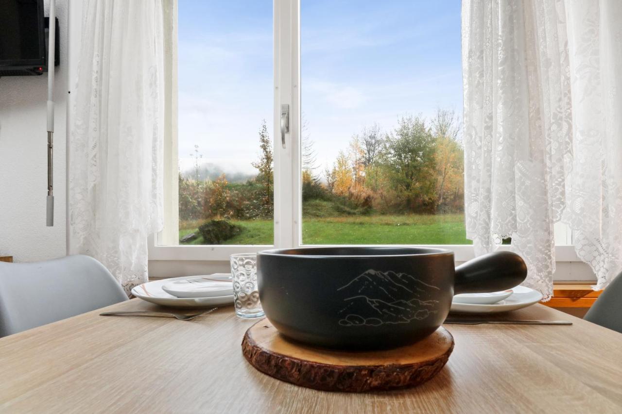 Appartement Confortable Avec Un Sauna Leukerbad Dış mekan fotoğraf