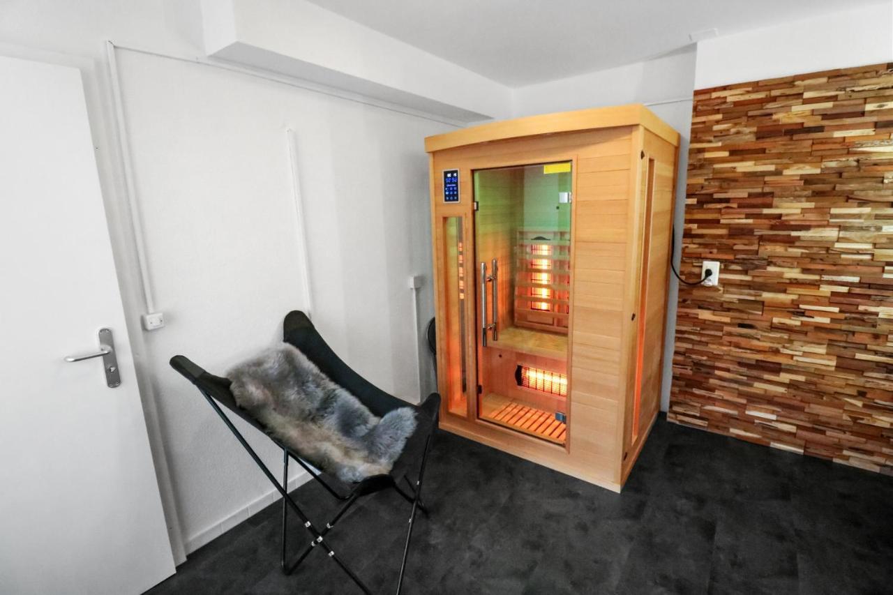 Appartement Confortable Avec Un Sauna Leukerbad Dış mekan fotoğraf