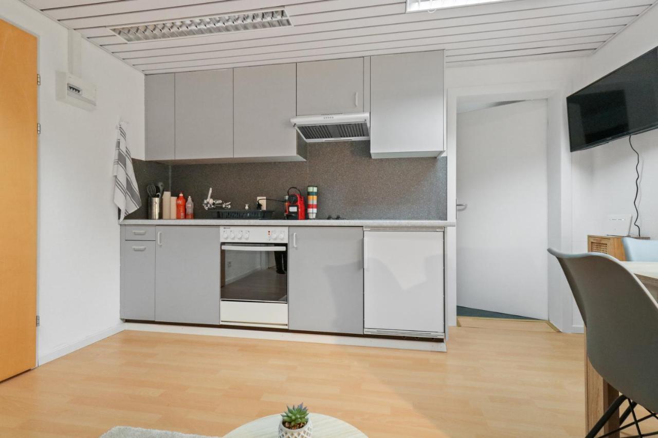 Appartement Confortable Avec Un Sauna Leukerbad Dış mekan fotoğraf