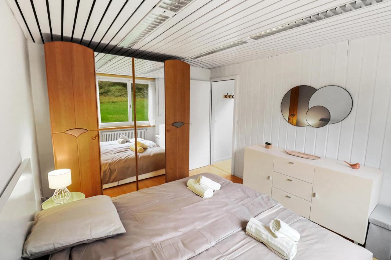 Appartement Confortable Avec Un Sauna Leukerbad Dış mekan fotoğraf