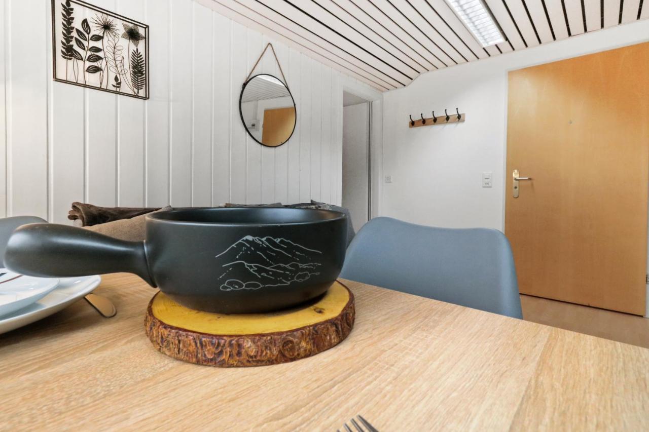 Appartement Confortable Avec Un Sauna Leukerbad Dış mekan fotoğraf